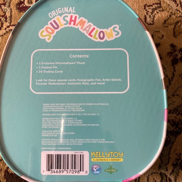 COPY - Babs Squishmallows collectors tin - Picture 2 of 2